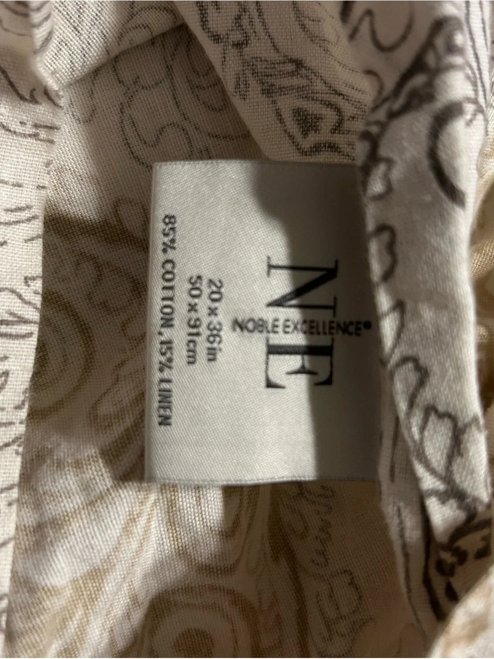 Noble Excellence Villa Renata King duvet set. Pottery Barn